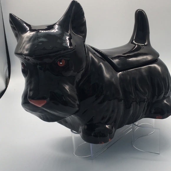 Other - Cookie jar. Black Scottie dog. No makers mark